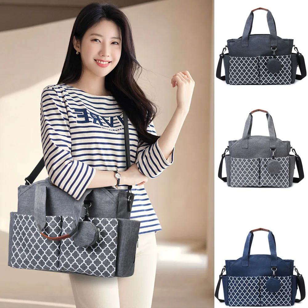 

Fashion Multifunction Diaper Bag with Pacifier Bag Portable Maternity Mummy Bag Large Capacity Nappy Waterproof Bag for Care