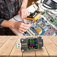 1pc USB Tester FNB38 Current And Voltage Meter USB Tester QC4+ PD3.0 2.0 Fast Charging Protocol 69*30*9.5mm Electrical Equipment