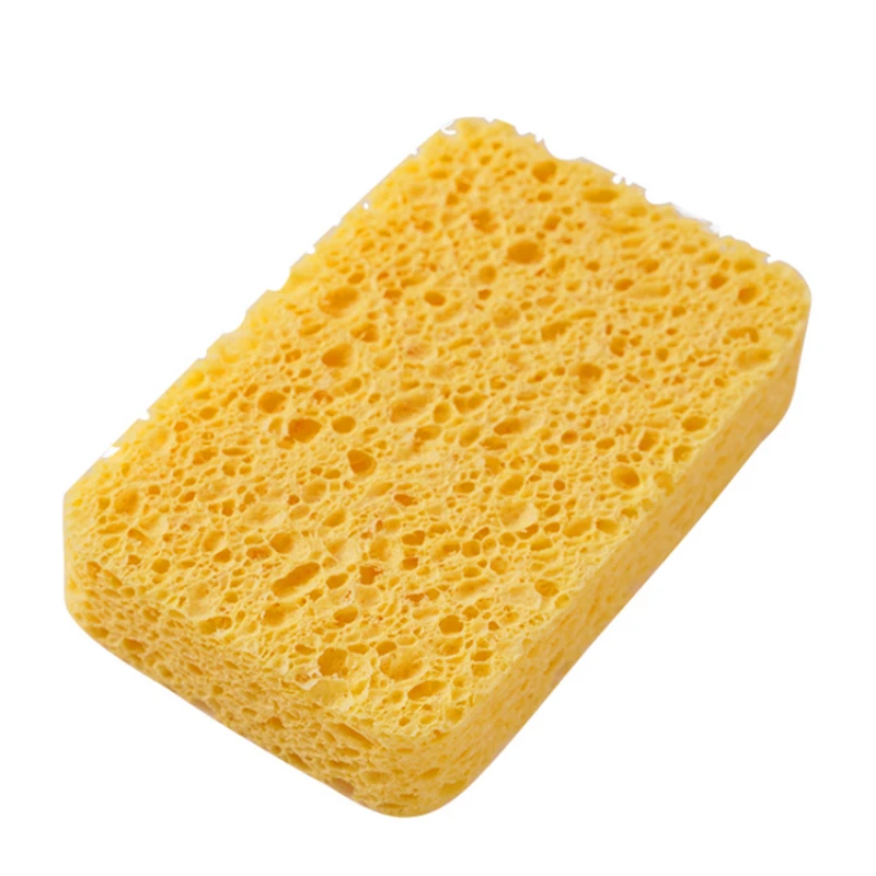 Cellulose Sponge Spong Mop Dishwashing Cleaning Sponge Sponge Wipe Brush Pot Kitchen Decontamination Absorbent Artifact Scouring