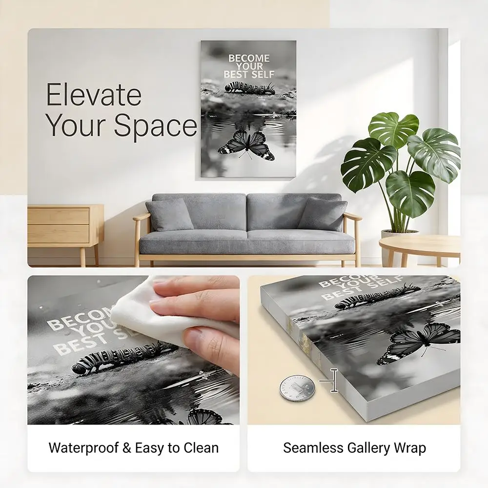True D-Detective Show Framed Wall Painting Wood Canvas Poster For Living Room Bedroom Hallway Office Home Decor Gift - view 6