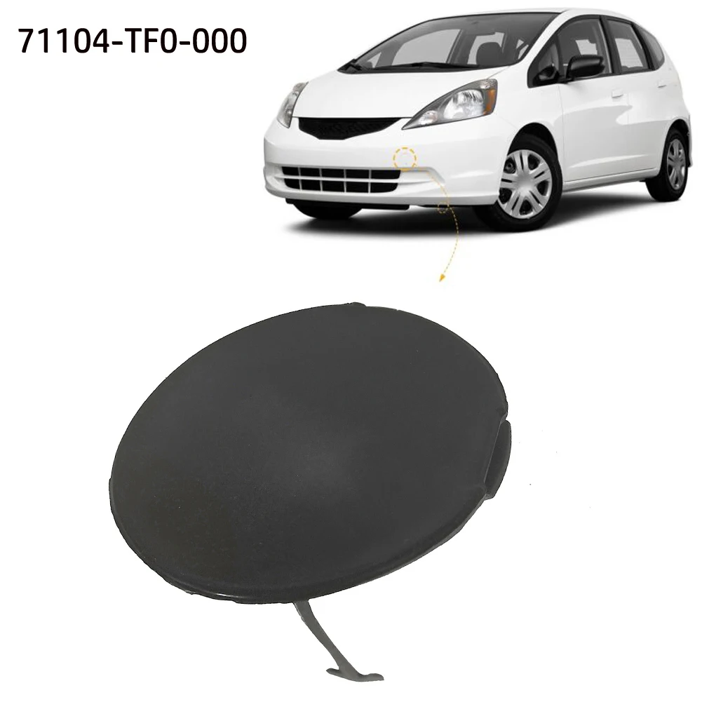 المصد الأمامي سحب العين هوك سحب غطاء غطاء ل 2009 2011 نماذج المواد البلاستيكية سهلة التركيب استبدال جزء #6