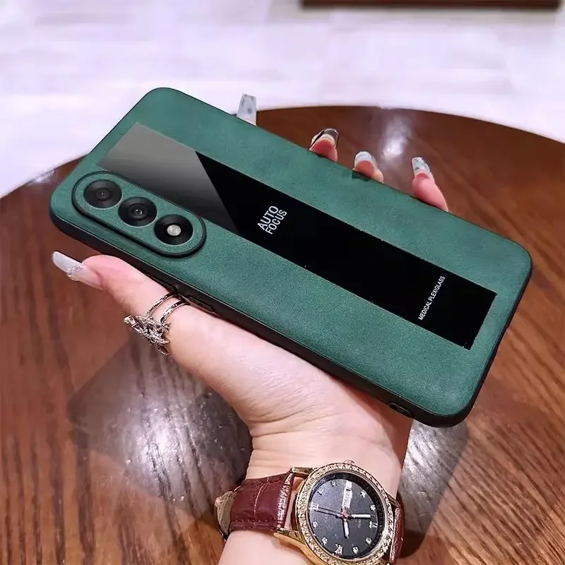 

For OnePlus Nord 5 ACE 5 Case Business Solid Color Leather Matte Silicone Cover For OnePlus Nord ACE 5 Shockproof Shell