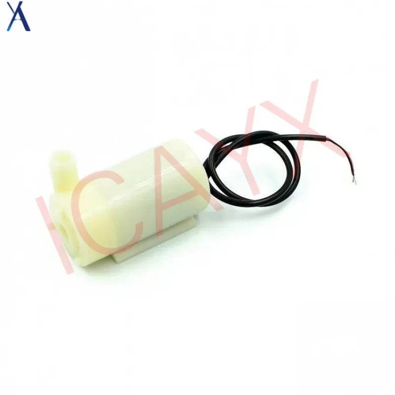 1PCS Pompa Motor DC Mikro Submersible dan Amfibi Baru Pompa Air 3/4.5V 80-100L/H Pengiriman Drop Eropa