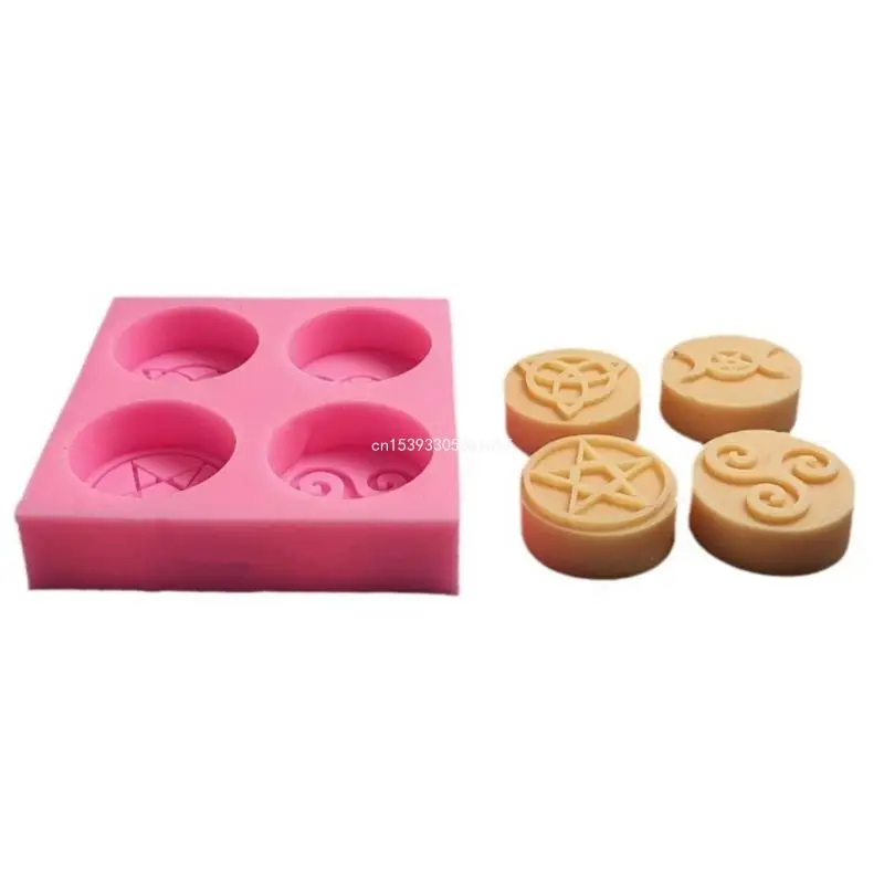 

Multipurpose Sturdy Silicone Symbol Holder Mold Set Portable for Resin Plaster Craft Supplies Assorted Sizes Dropship