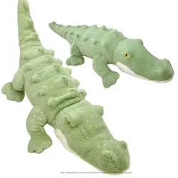 Super bonito macio crocodilo animal boneca almofada brinquedo de pelúcia, preguiçoso dorminhoco, jacaré travesseiro para a menina, almofada gigante presente de aniversário, 55 cm, 85 cm, 115cm