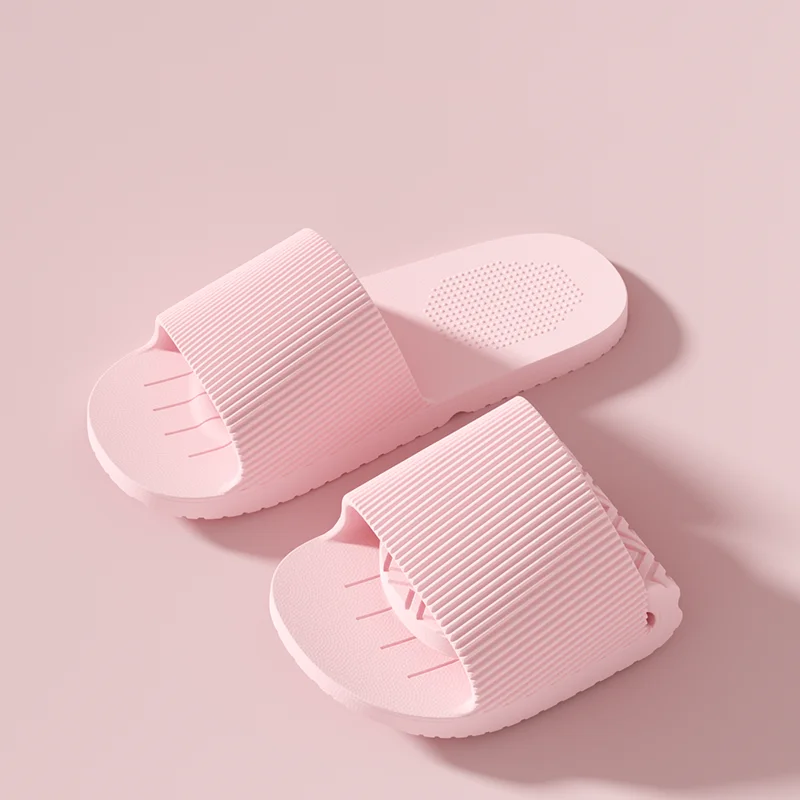 Weiche, faltbare Hausschuhe für Damen, EVA, tragbar, für Reisen, Innenbereich, Badezimmer, Massage-Sandalen, Sommer, Unisex, rutschfeste, flache Hausschuhe – Detail 10