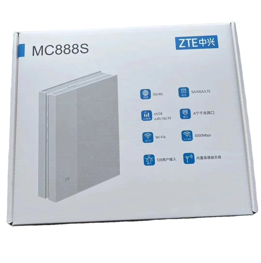 

Unlocked 5G Modem ZTE CPE router MC888S wifi 6 repeater N78/79/41/1/28 802.11AX modem WiFi Sim Card wireless routers