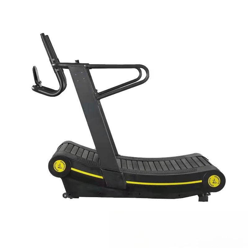 

Commercial curved treadmill Indoor fitness equipment Track arc multi-function unpowered treadmill