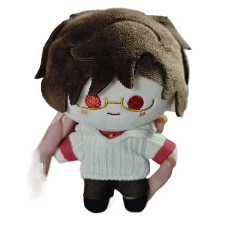 10cm anime jogo luz e noite kawaii cosplay algodão dango boneca corpo evan dos desenhos animados ídolo mini macio plushies brinquedo figuras fãs presente