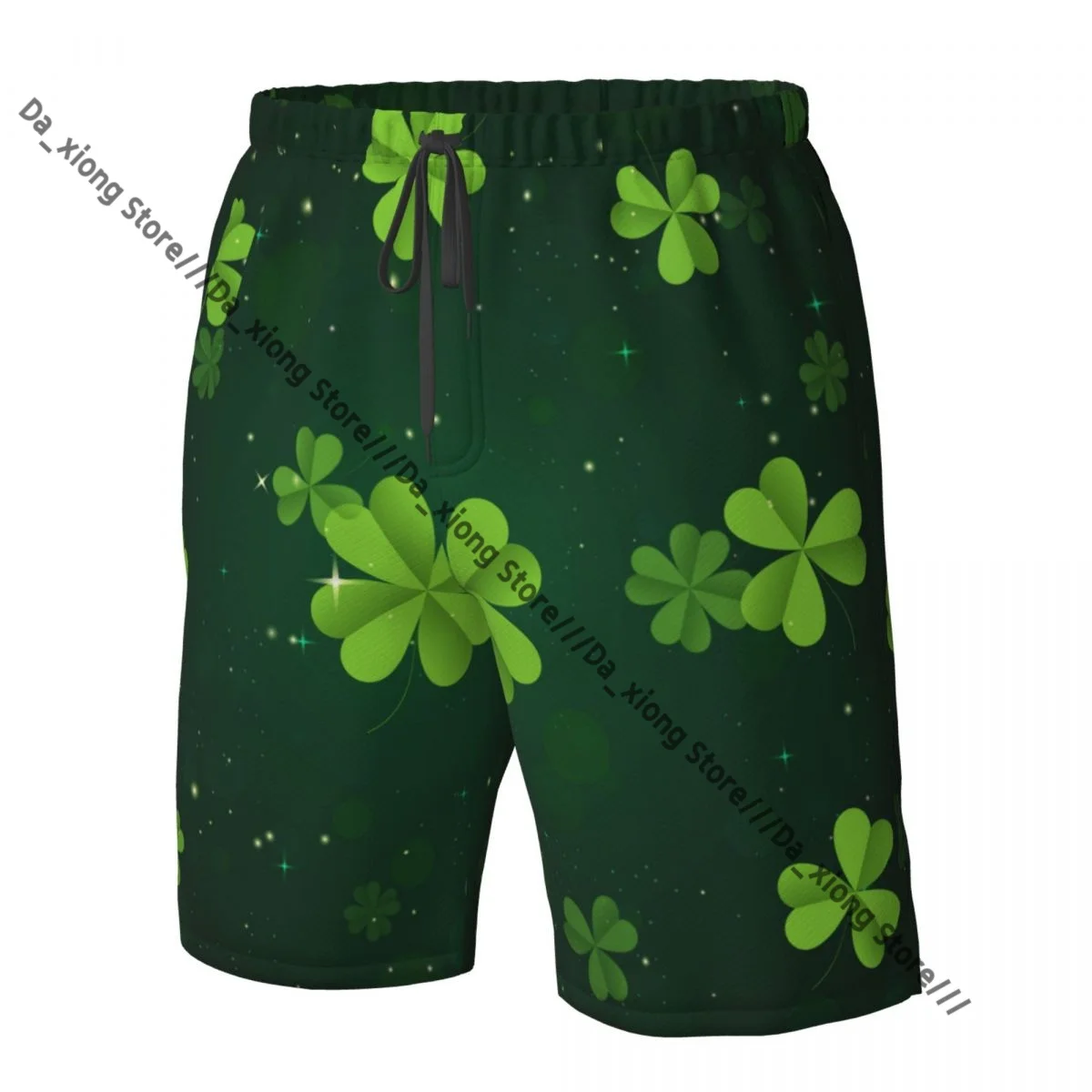 Picture 7: Men Beach Short Quick-drying Swimming Trunk Clover Leaves Swimwear Swimsuit Bathing Shorts