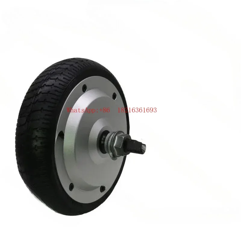 2026GOOD 6.5-inch 24V-48V DC 8n Servo Wheel Hub Motor, Single Axis ZLLG65ASM250-4096 Driver