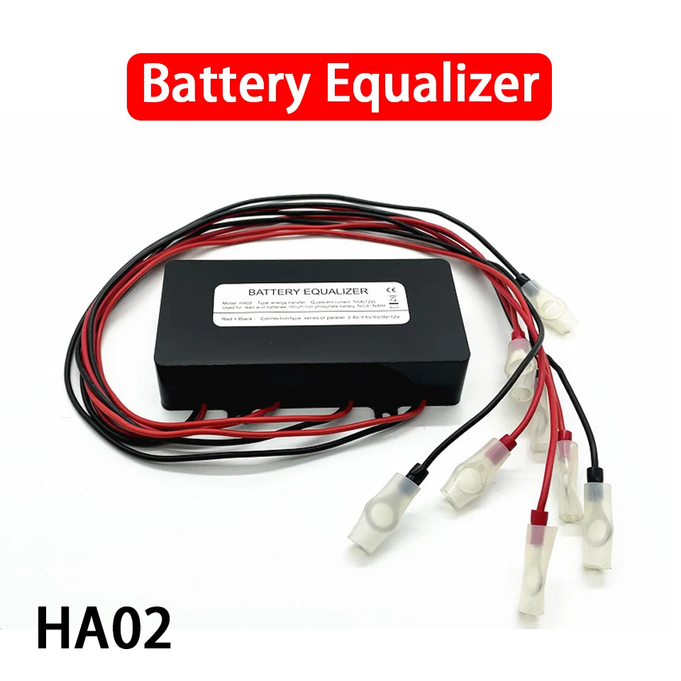 

HA02 Lead Acid Colloidal Battery Equalizer / Series Charge-Discharge Balancer Over-Discharge Protection Intelligent Protection