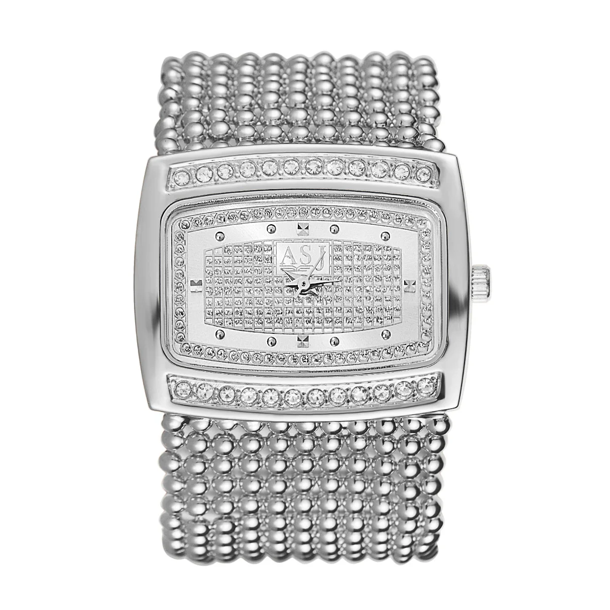Reloj de pulsera de lujo con diamantes dorados resistente al agua para mujer, reloj de cuarzo con esfera grande de marca superior para mujer, reloj femenino