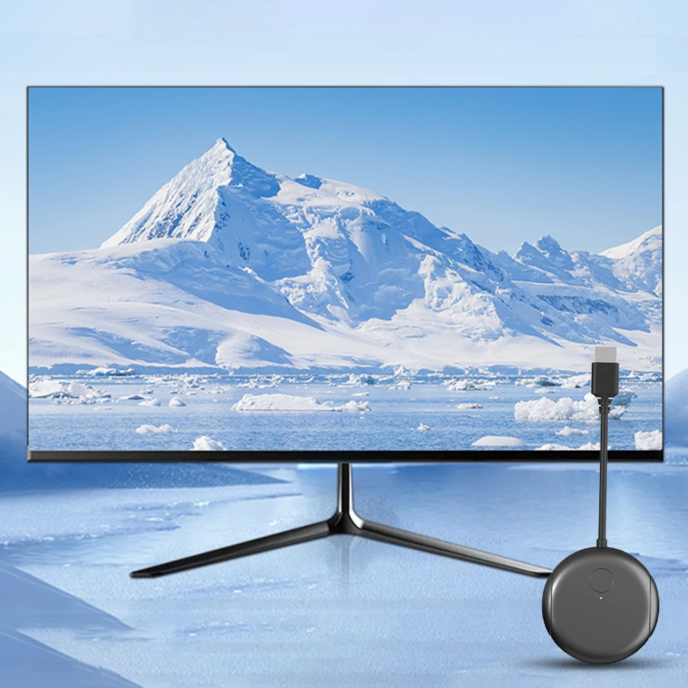 جهاز إرسال واستقبال لاسلكي متوافق مع HDMI بطول 30 متر، محول دونجل للعرض متوافق مع HDMI لأجهزة الكمبيوتر المحمول Netflix PS TV Projector