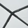 8' x 6' x 7,5' begehbarer Gewächshaustunnel, tragbarer Pflanzengarten-Stahlrahmen 6