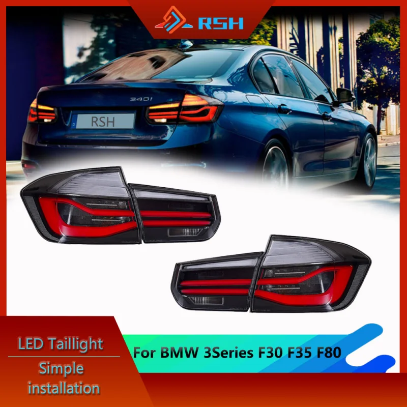 

Car Retrofit Taillights For BMW 3 Series F30 F35 MP Models LED Tail Light Assembly 2013-2019 With Dynamic Turn Signal Rear Lamp