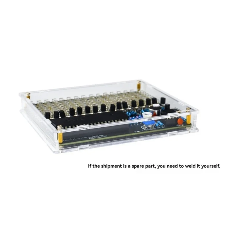 AED6-DIY Sound Control LED Musik Elektronische Kits Audio Frequenz Display PCB Löten Projekt Praxis DIY Elektronische Kit