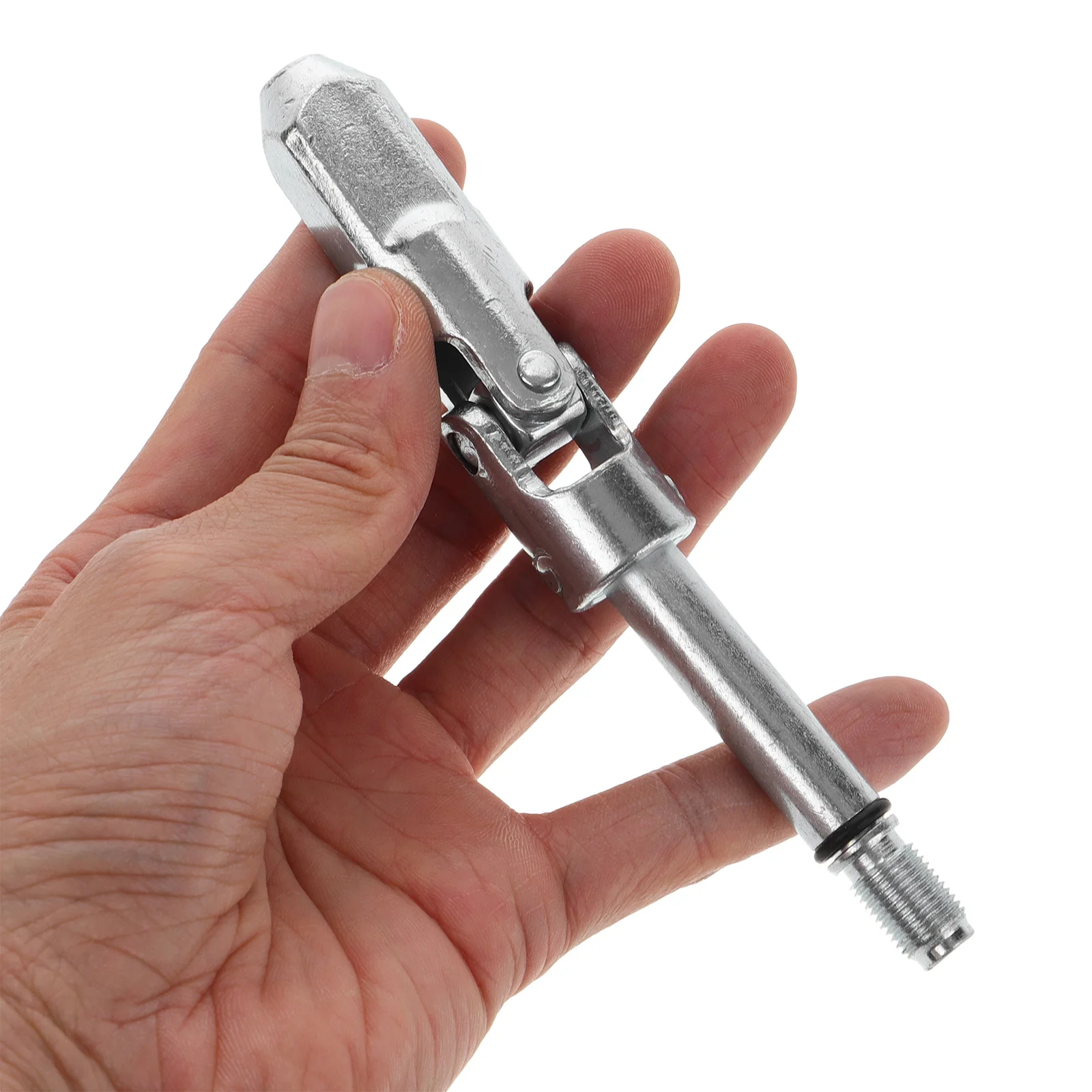 

Hydraulic Jack Universal Shaft Steel Drop Cardan Joint for Trailer Jack Tool Heavy Duty Lifting with Adjustable Angle Design