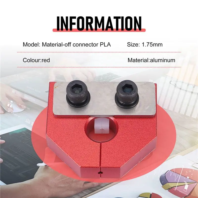 Filament Welder Connector Broken 3D Filament Connector 3D Printer Accessories For Filament 1.75Mm Filament Sensor User-Friendly