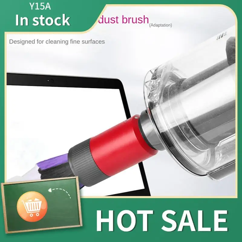 

Y15A 5X для пылесоса Dyson V7 V8 V10 V11 V12 V15, бесследное удаление пыли, мягкая щетка, универсальные аксессуары для всасывающей головки