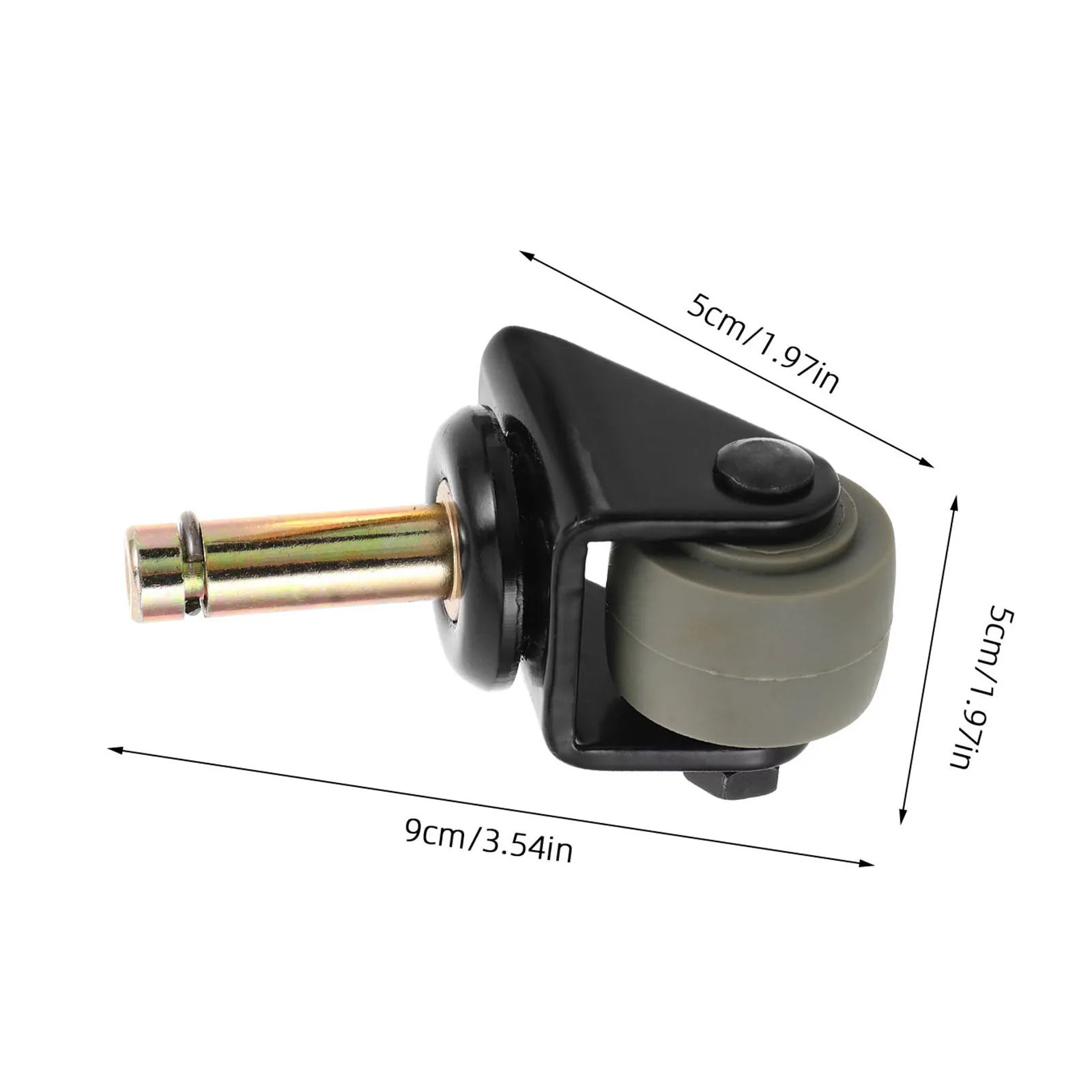 Sturdy Nylon Piano Caster Wheel Set for Acoustic Pianos Smooth Mobility Floor Safe Quiet Operation Upright Piano Parts
