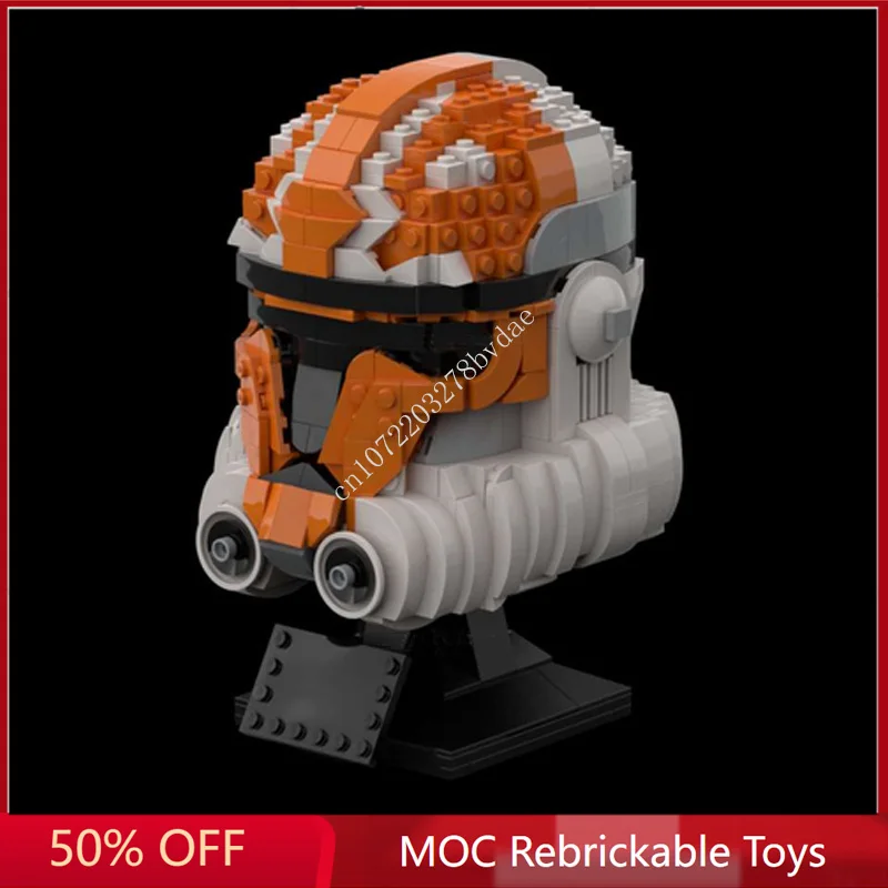 

930PCS Star Plan MOC Helmet Clone 332st MOC SpaceShip Battle Model Building Block Architecture Education Assembly Model Toy