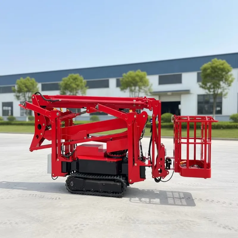 YG Customized Diesel Engine Lifting Table Tracked Spider Boom Lift