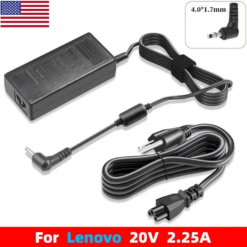 

Для Lenovo IdeaPad 3 5 330 Flex 4 5 6 14 Зарядное устройство Адаптер переменного тока Блок питания 45 Вт