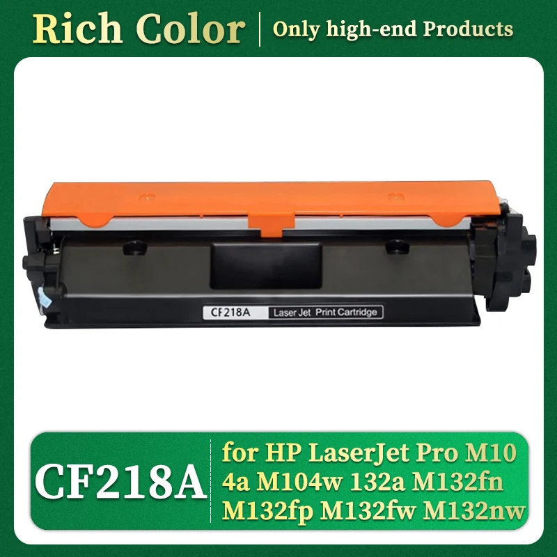 Compatible Toner Cartridge CF218A CF218 218 18A 218A for HP LaserJet Pro M104a M104w 104 132 132a M132fn M132fp M132fw M132nw