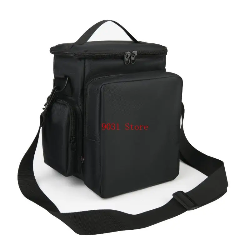 Portable Microphones Storage Bag EVA Shockproof Large Capacity Shoulder Case