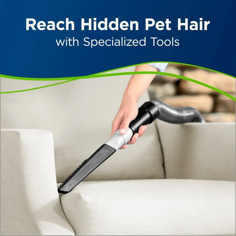 BISSELL Power Lifter Pet Rewind with Swivel Bagless Upright Vacuum, 2259