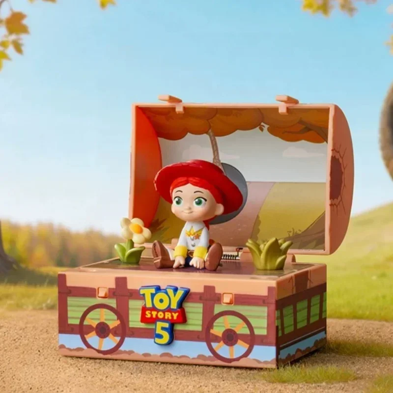 

Genuine POPMART Pixar Toy Story 5 Blind Box Anime Figure Model Collectible Toy Doll Desktop Ornament Perfect Gift for Men Boys