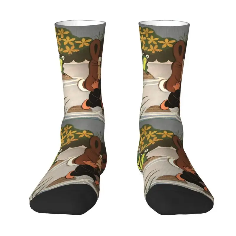 

Мужские носки The Little Mole на заказ, модные классические носки унисекс с 3D принтом Krtek Cartoon