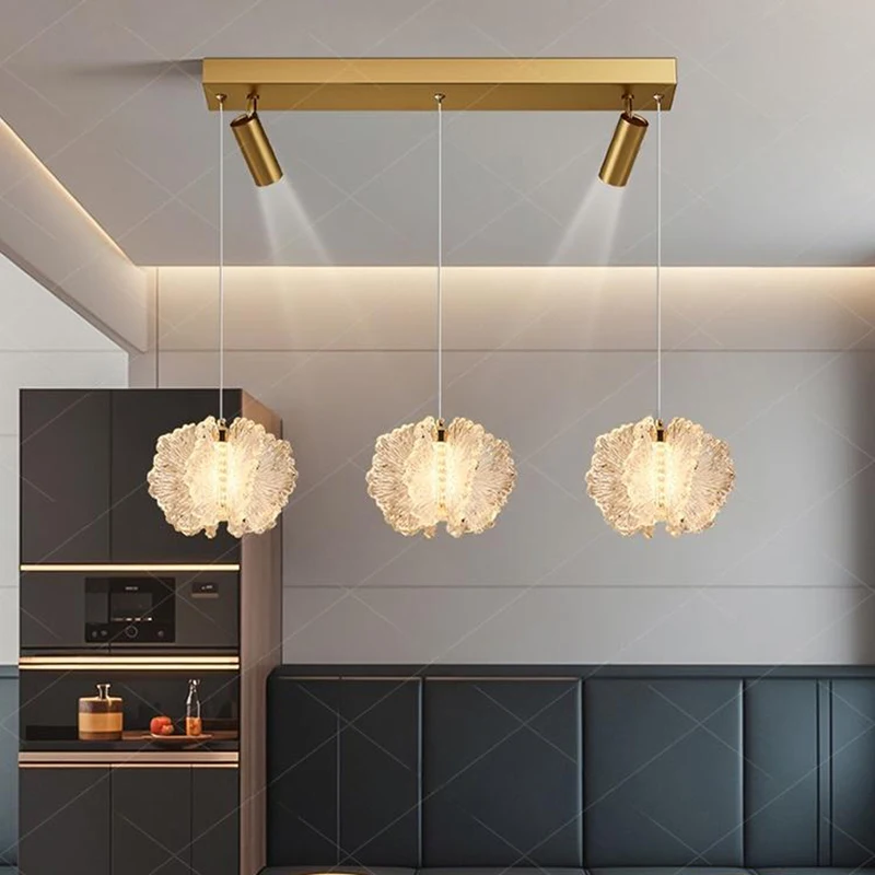 Neue moderne minimalistische Wohnzimmer-Pendelleuchte, Esszimmer-Pendelleuchte, einzigartige LED-Innenbeleuchtung