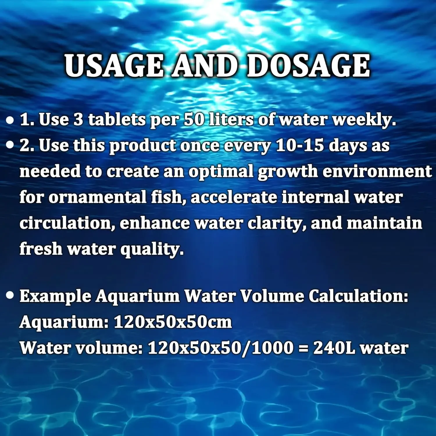 MIRAVEXL 150 Aquarium-Algenentfernungstabletten, Sicherer Algenkiller-Reiniger, Schnelle Beseitigung von Grünem Wasser für Süßwasserfische & Lebende Pflanzen – Detail 1
