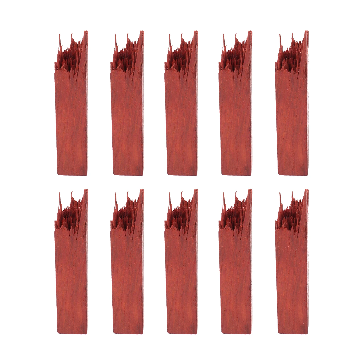 

10pcs Crystal Resin Wood Material Wooden Craft Ornament Diy Art Making Accessories Stamp Jewelry Necklace Pendant Component