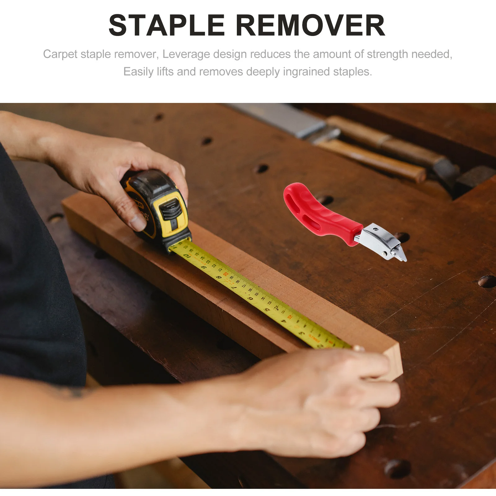 2 قطعة مزيل التيلة اليدوي الثقيلة تك مجتذب للوحات الخشبية إطارات الصور تفكيك يده التيلة مجتذب أداة #1