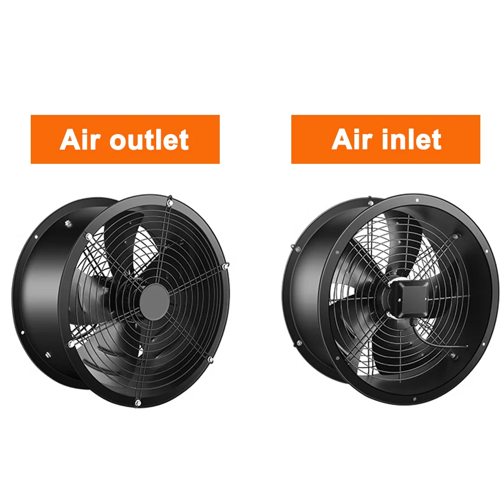 Ventilateur à flux axial à rotor externe à faible bruit pour cuisine, ventilateur de ventilation à grande vitesse, industriel, silencieux, type 2A, dédié, 220V