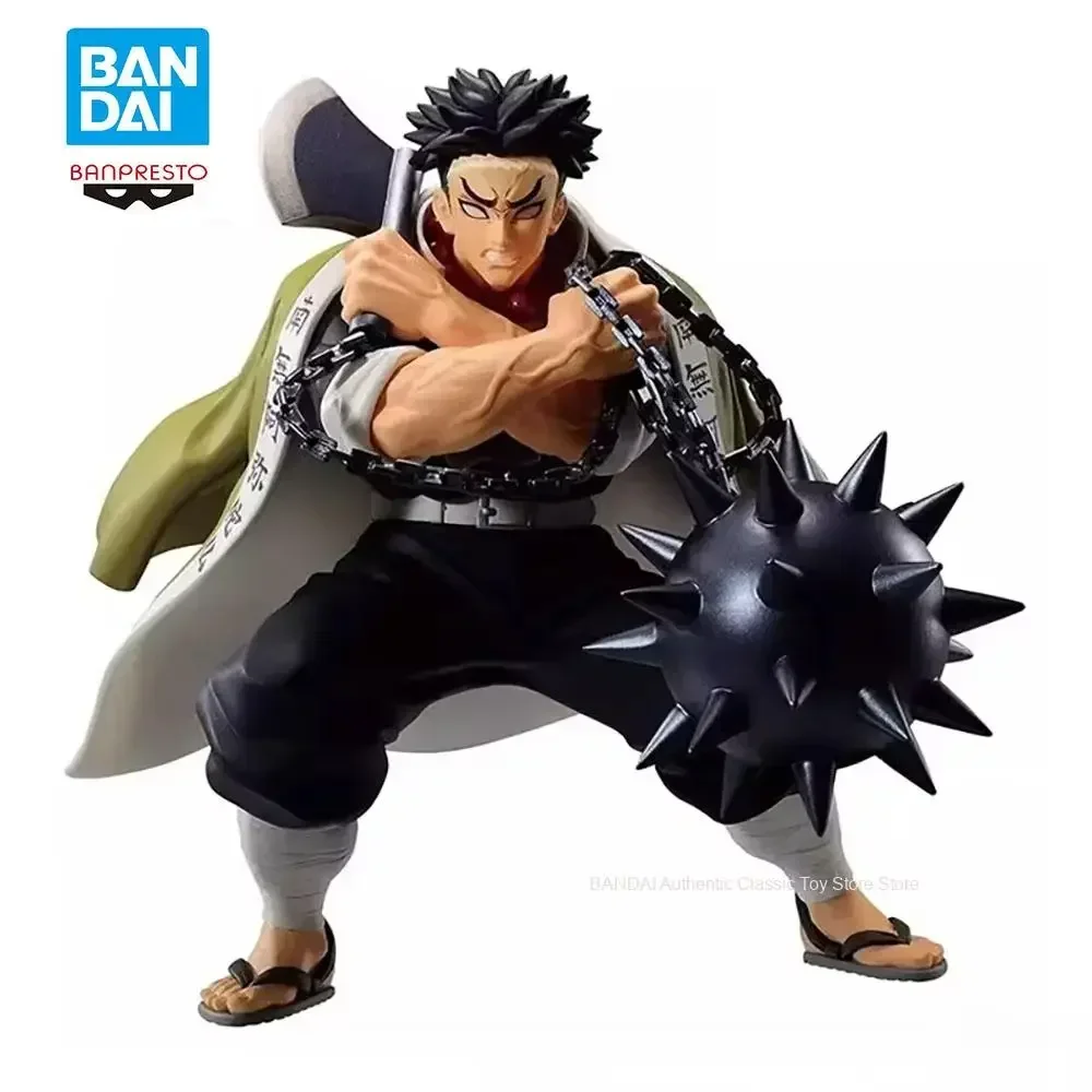 Original Bandai Banpresto Demon Slayer Rock Pillar Himejima Gyomei Pvc Anime Figure Action Figures Model Toys ﻿ ﻿ - view 3