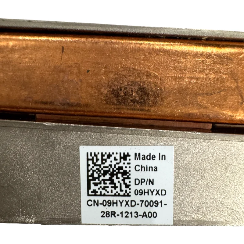Вентилятор/радиатор охлаждения 09HYXD PCC для Dell Latitude E6520 MF60120V1-C100-G99 REV:A00 DC 5V 0.3A 4-контактный для ПК