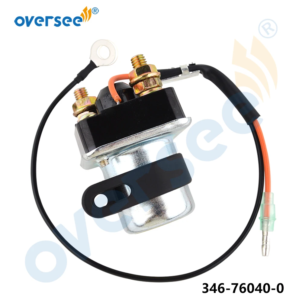 346-76040 Relay For Tohatsu Outboard Starter Solenoid 2T 25HP 30HP 40HP 50HP M25C M30A 2 Stroke 346-76040-0