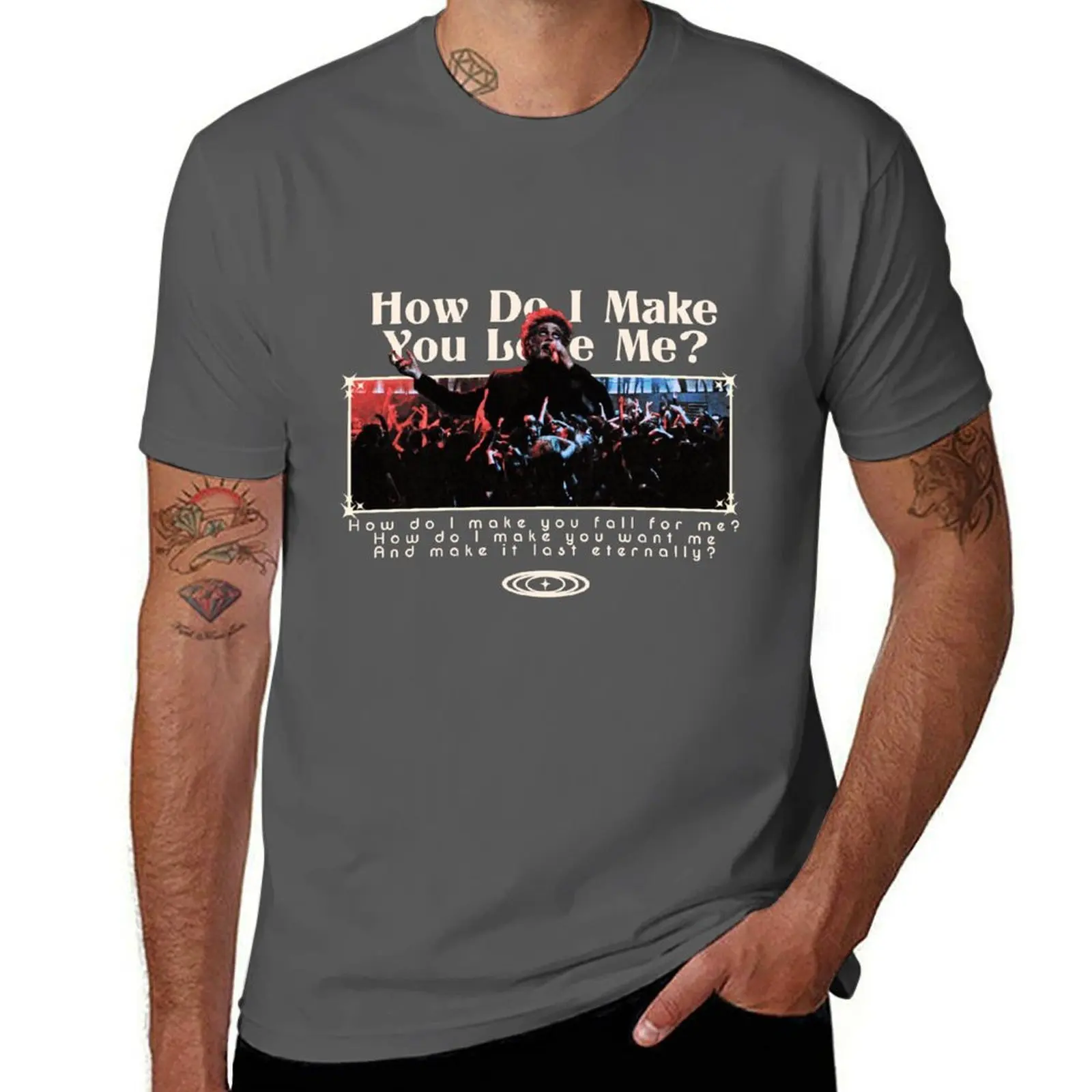 Camiseta H.D.I.M.Y.L.M. de Talla Grande y Alta, de Color Sólido