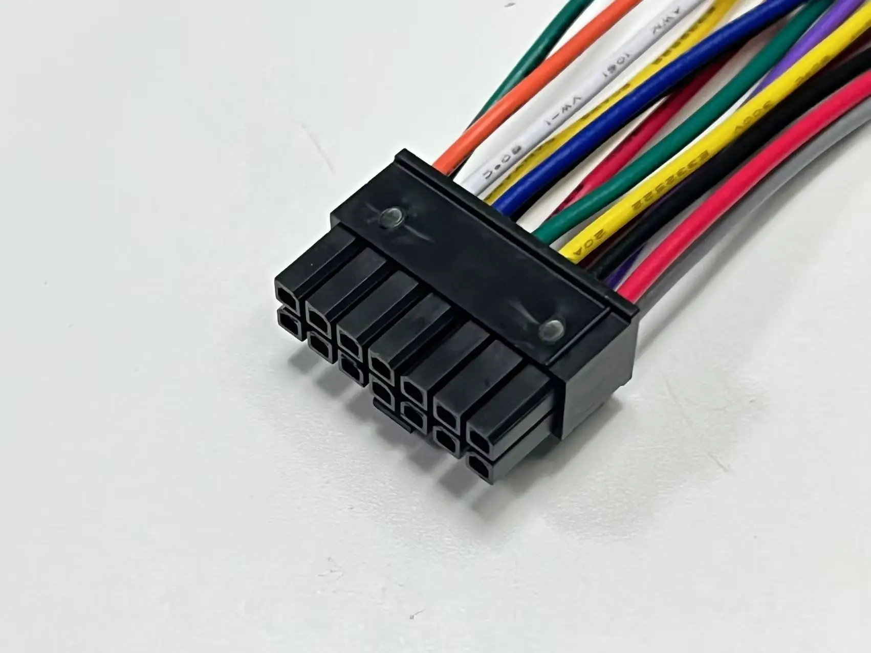 430251400 Wire harness, MOLEX MICRO FIT 3.0mm Pitch OTS Cable, 43025-1400, 14P, UL1061 20AWG - Image 4
