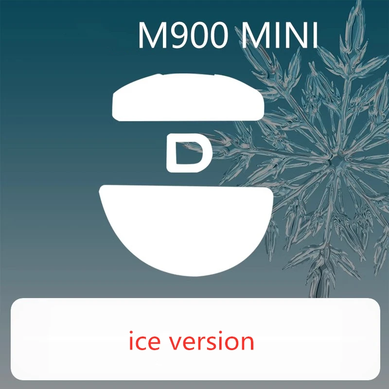 1 Set Ultraglide Mouse Skates Voor DULEX M900 Mini Remcontrole Snelheid Demper Voeten ICE Versie Muizen Glijdt PTFE Voeten 0.75mm