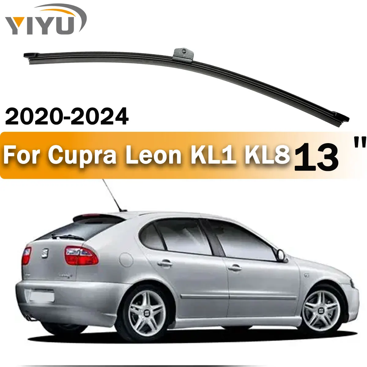 

13" Rear Wiper Blade For Seat Cupra Leon Mk4 KL1 KL8 2020-2024 Windshield Windscreen Rear Wiper Blade Car Accessories