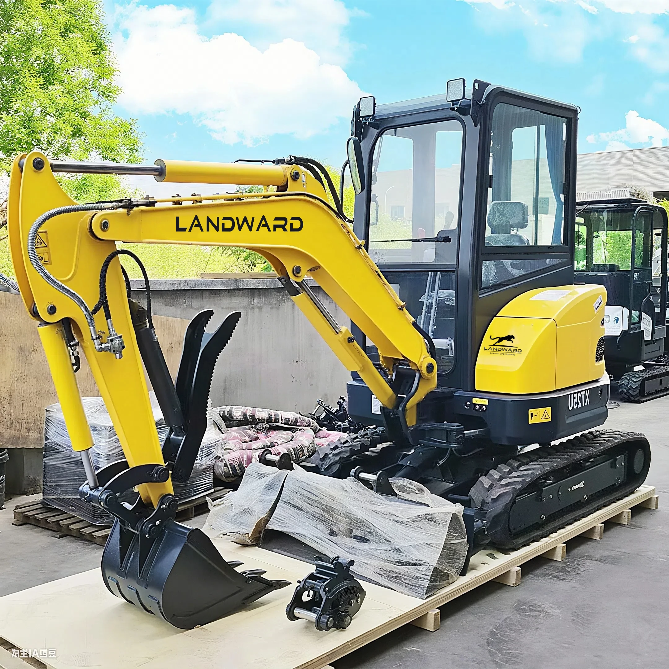 

2.5 Ton Mini Digger Hot Sale Home Use Crawler Small Excavator 1Ton Agriculture EPA/Euro 5 Hydraulic Diesel Excavators Customized