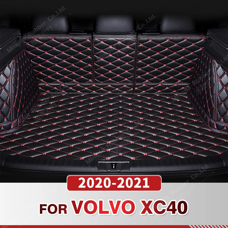 

Auto Full Coverage Trunk Mat For Volvo XC40 2020 2021 Car Boot Cover Pad Cargo Liner Interior Protector Accessories