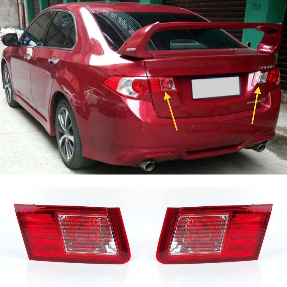

For Honda Spirior 2009-2012 car rear bumper bulb-free built-in brake taillight assembly