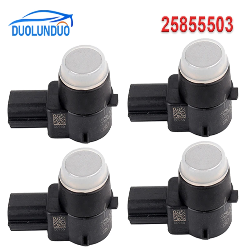 4PCS New PDC Sensor High Quality Car Accessories 25855503 For Cadilac CTS Buick Enclave Lucerne Chevrolet Avalanche Silverado