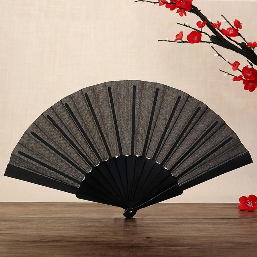 Folding Fan Elegant Silk Hand Fan Chinese Style Summer Female Dance Fan Portable Elegent Flower Hand Held Fans Party Favors